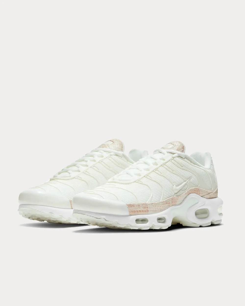 Air Max Plus Sail/Particle Beige/White Low Top Sneakers