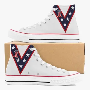 American Daredevil Stuntman High Top Canvas Sneakers