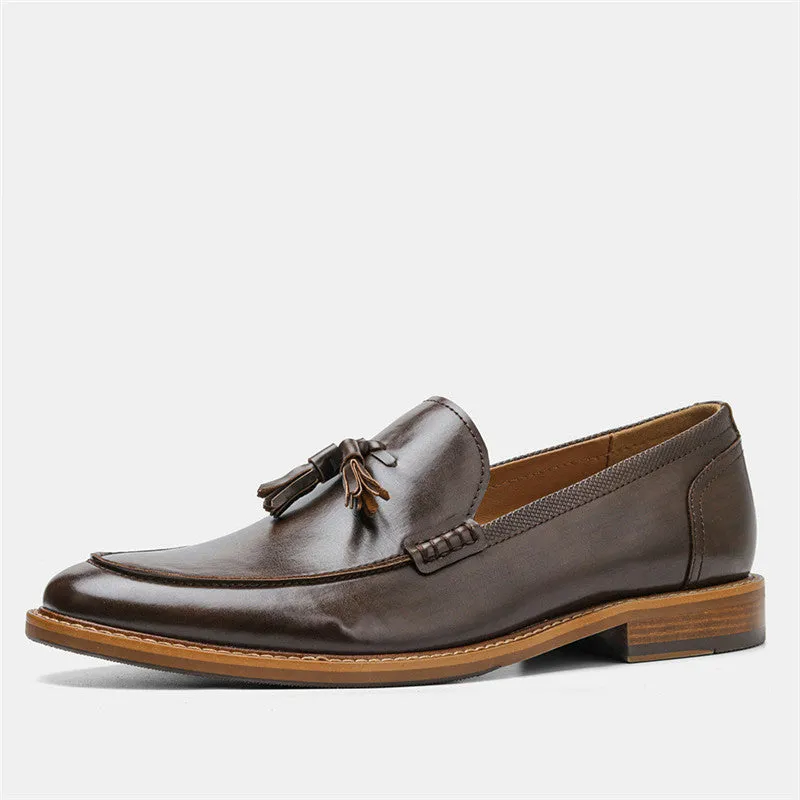 Anton  Formale Herren Loafers aus veganem Leder