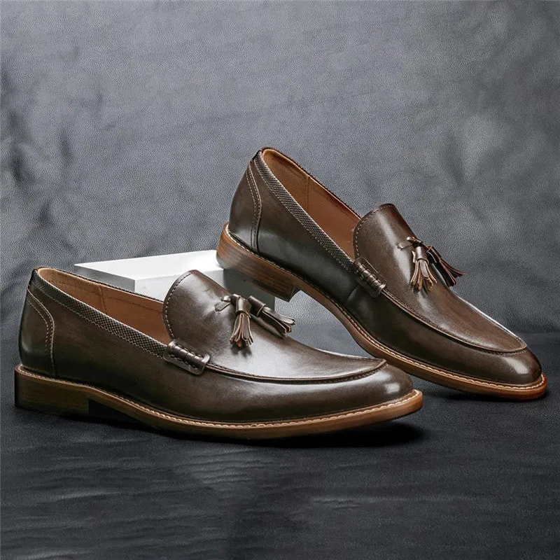 Anton  Formale Herren Loafers aus veganem Leder