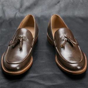Anton  Formale Herren Loafers aus veganem Leder