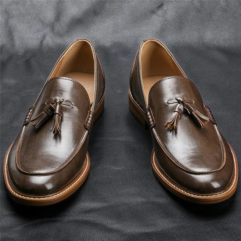 Anton  Formale Herren Loafers aus veganem Leder