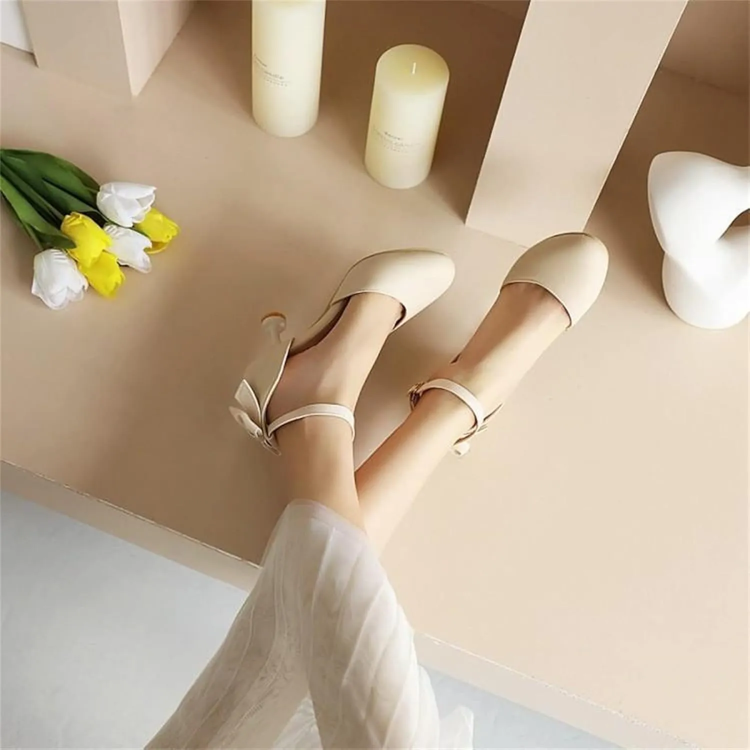 Big Kids Girls Dress Shoes Pumps High Heels School Prom Sandals Outdoor