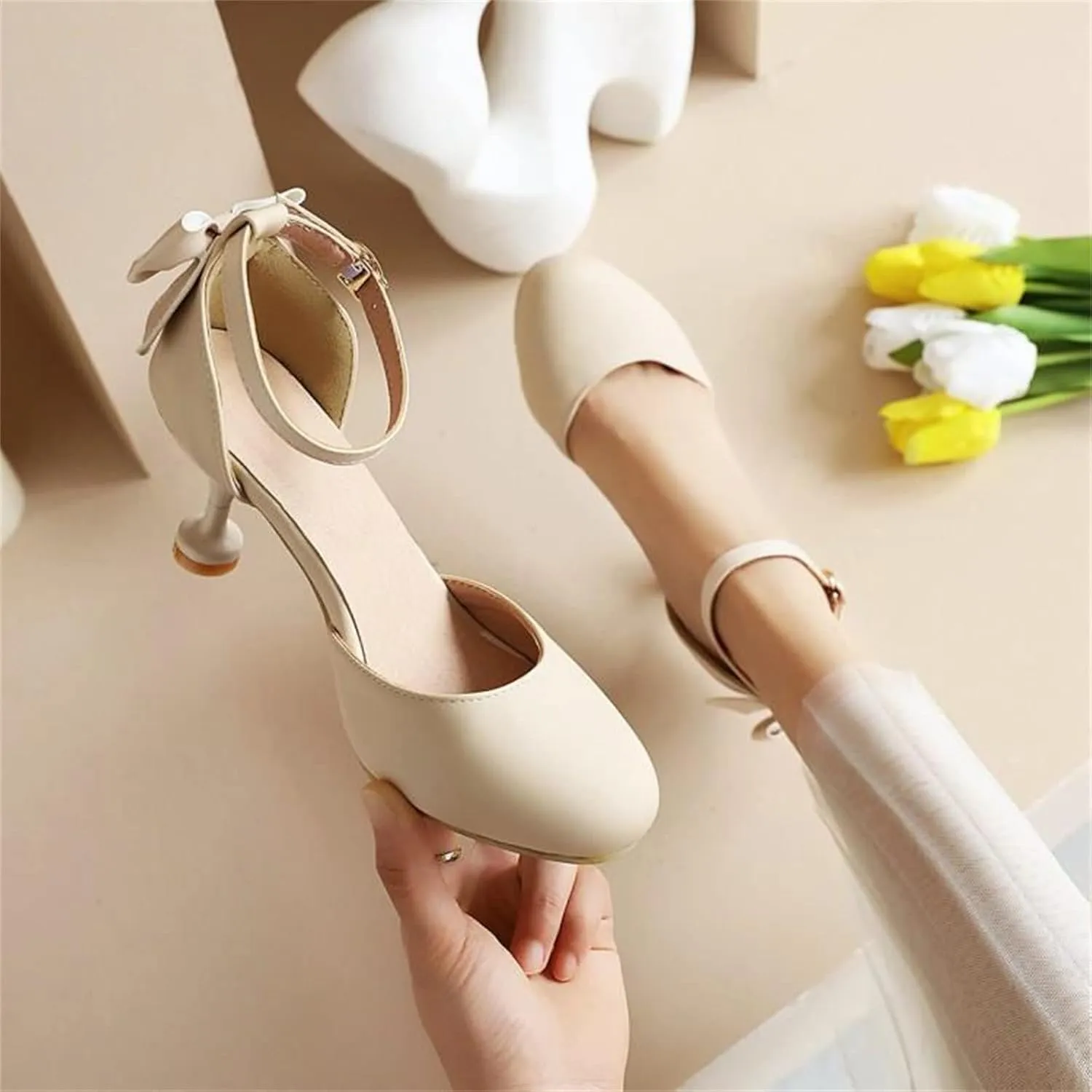 Big Kids Girls Dress Shoes Pumps High Heels School Prom Sandals Outdoor