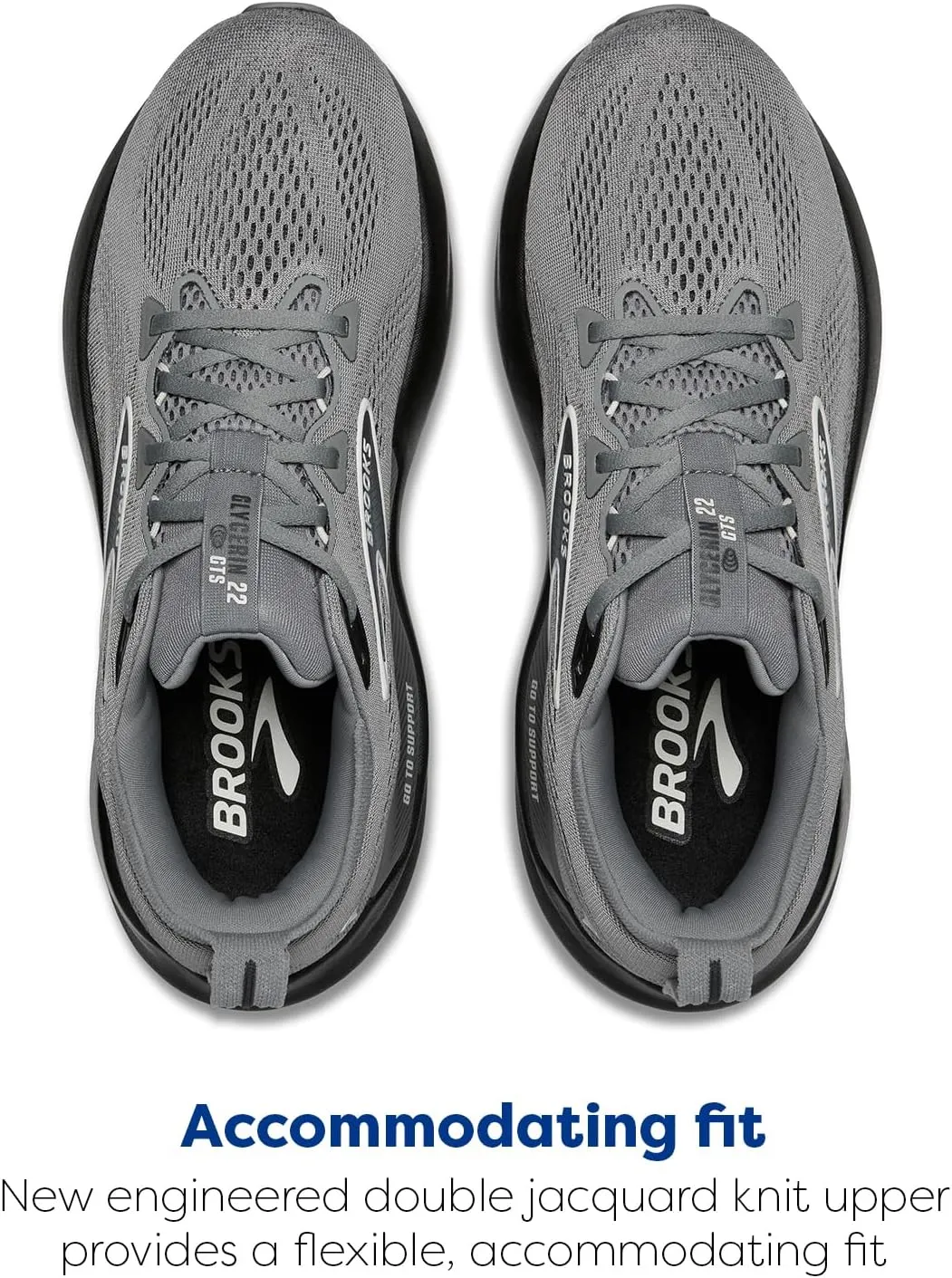 Brooks Mens Glycerin GTS 22 Supportive Running Shoe