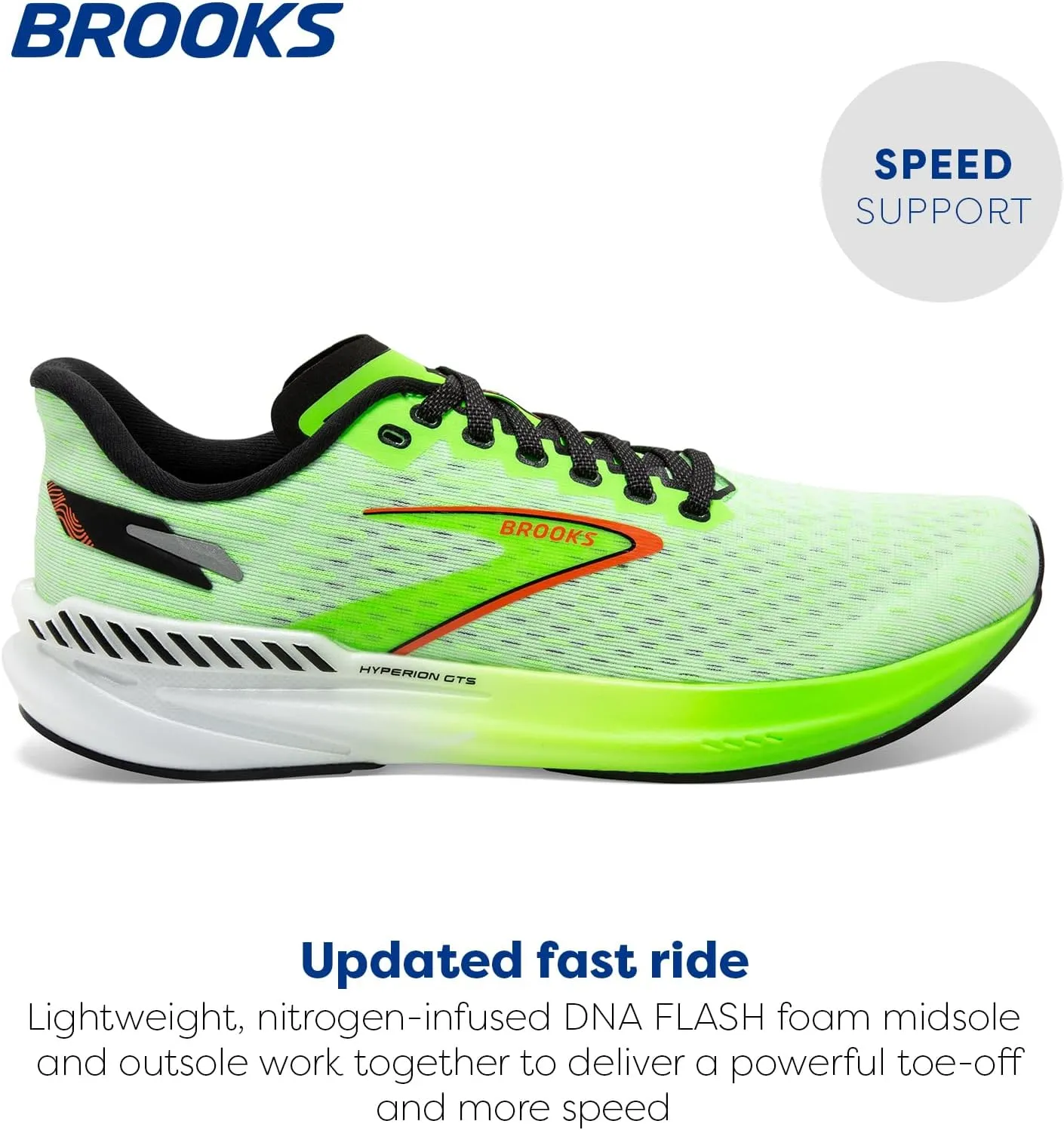 Brooks Mens Hyperion GTS Supportive Running Shoe