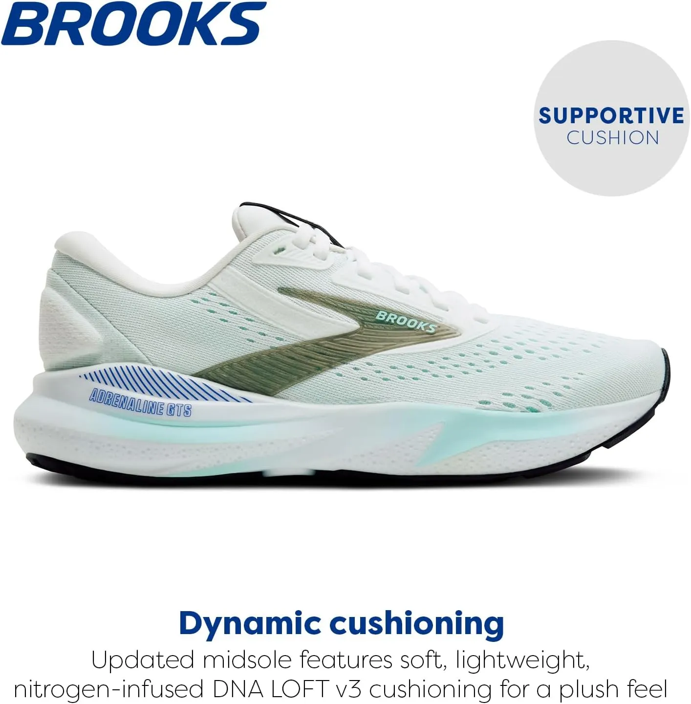Brooks Womens Adrenaline GTS 24 Supportive Running Shoe