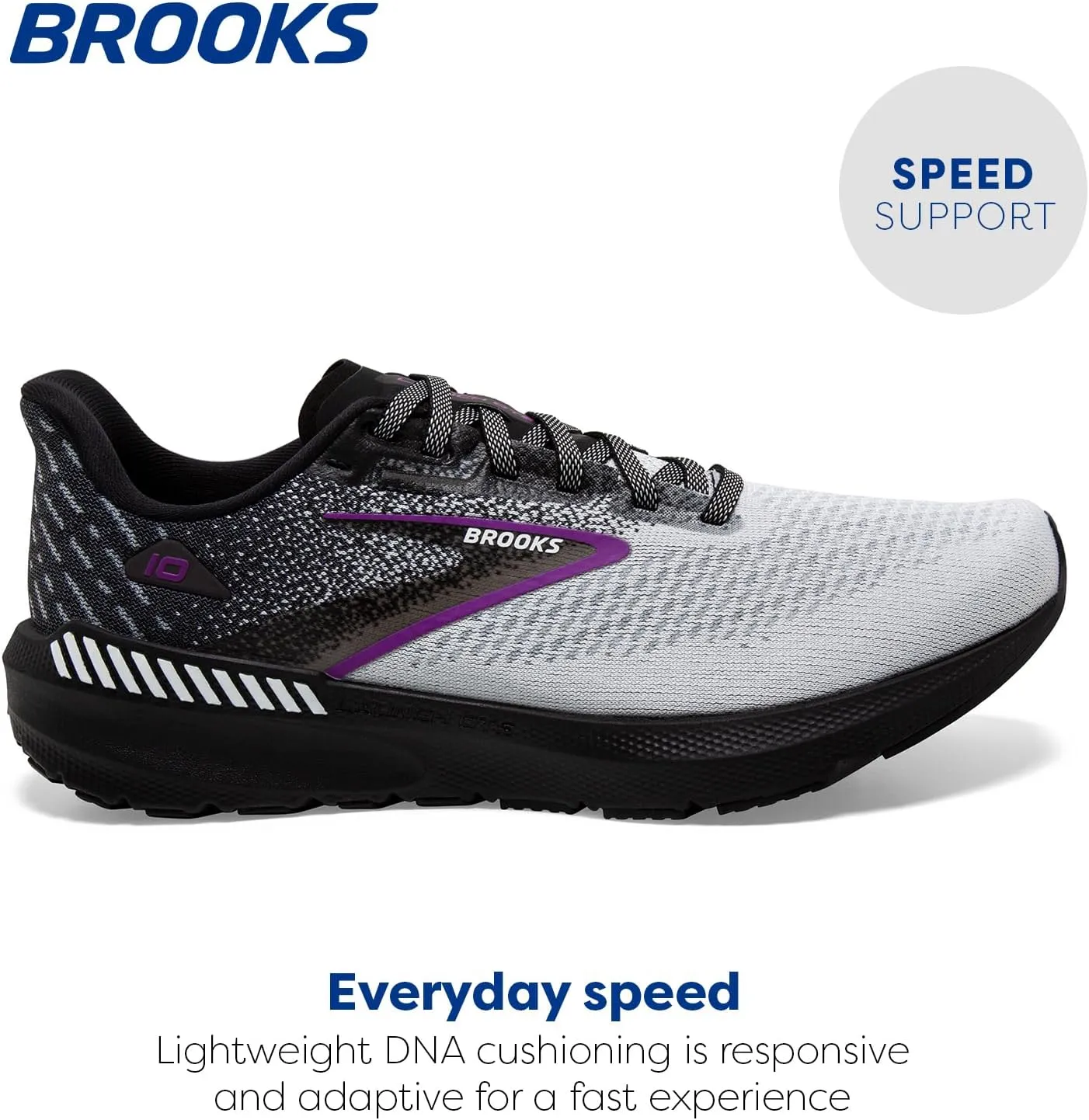 Brooks Womens Launch GTS 10 Supportive Running Shoe