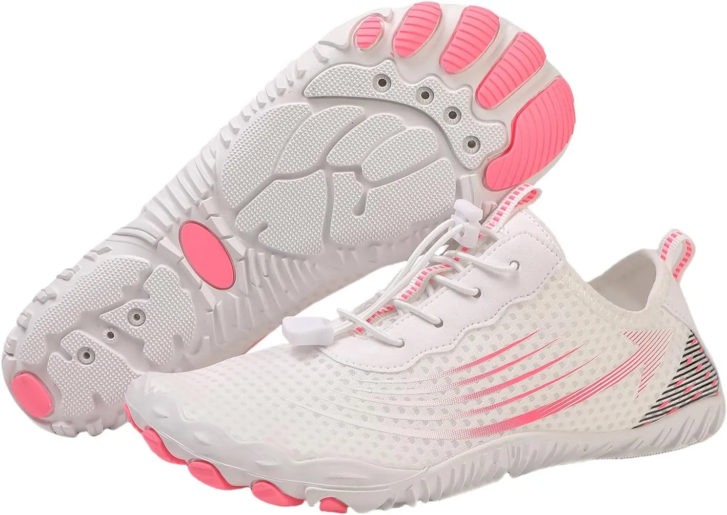 Canbebig Barefoot Shoes for Women Men Healthy & Non-Slip Athletic Footwear Waterproof Hiking Shoes Wide Toe Water Shoe Unisex Sneakers