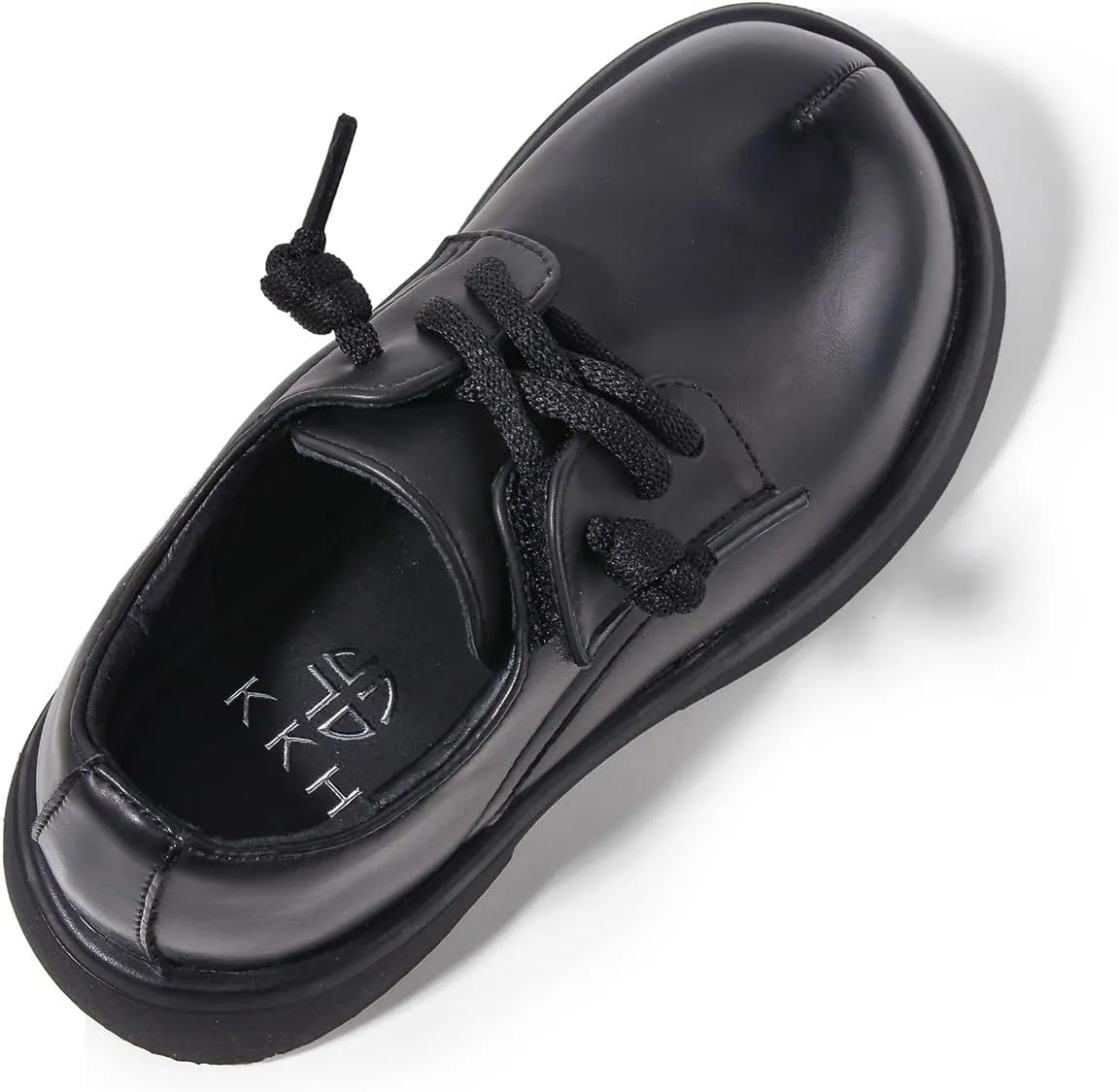 Classic Oxford Dress Shoes, Lace-up School Uniform Shoes, Black