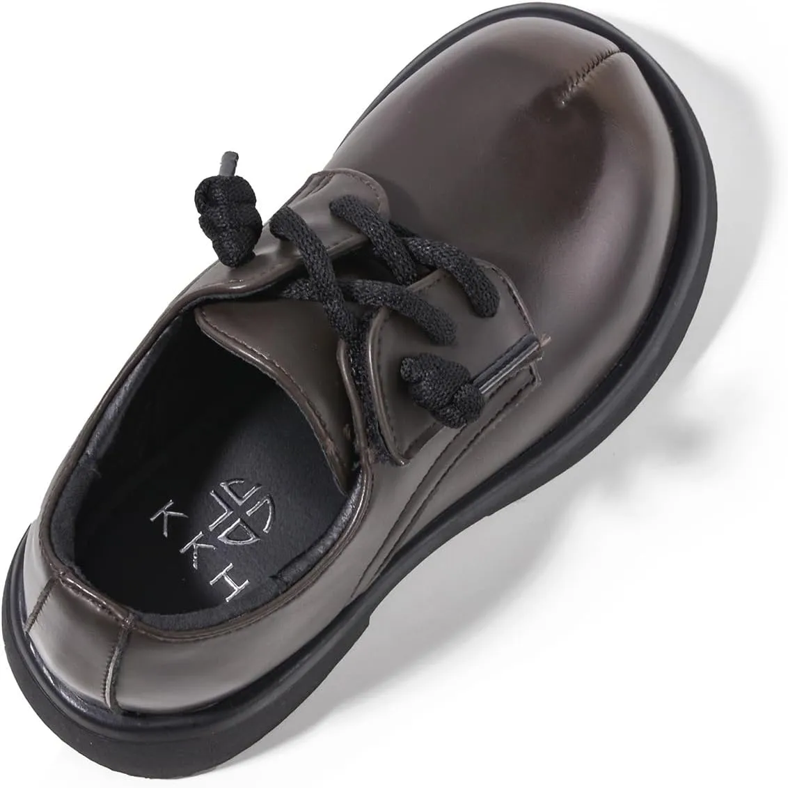 Classic Oxford Dress Shoes, Lace-up School Uniform Shoes, Black