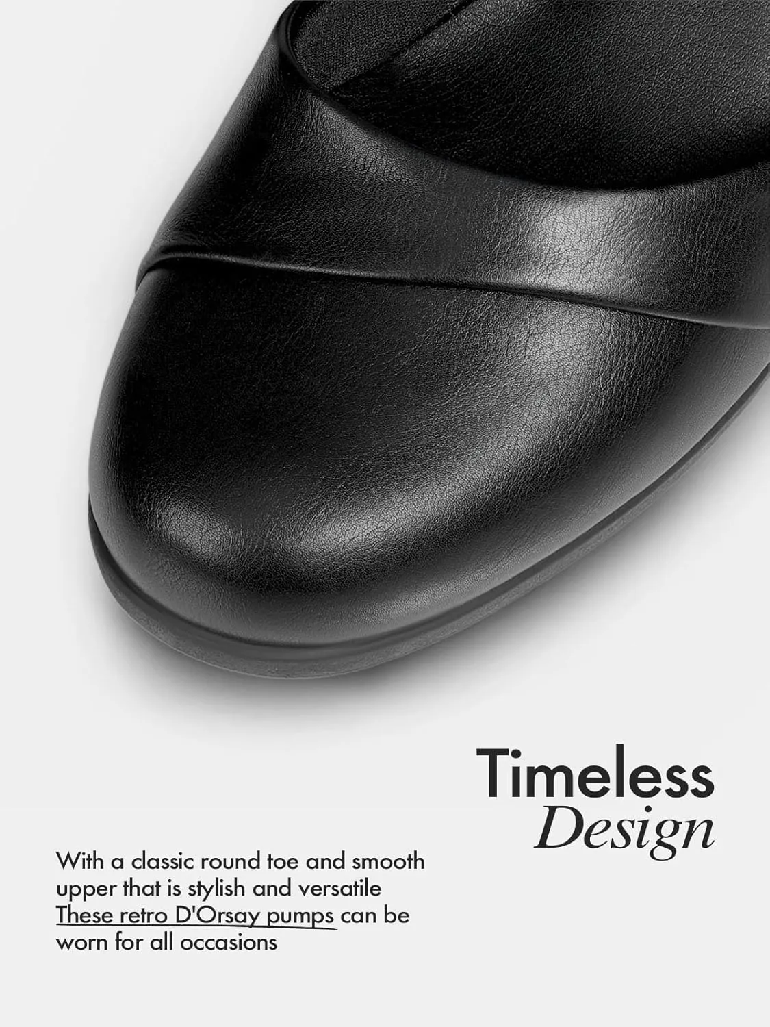 DREAM PAIRS Women's Dress Shoes Mary Janes Comfortable Low Block Heels Pumps Round Closed Toe Chunky Ankle Strap Shoes for Work Flight