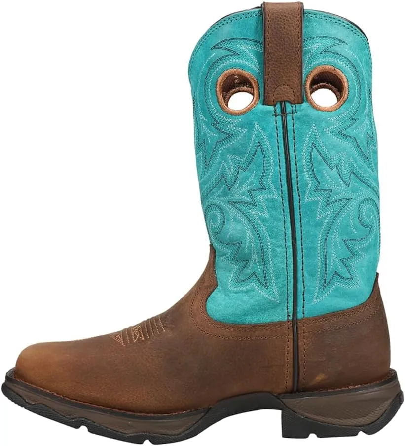 Durango Womens Lady Rebel 10" Waterproof Composite Square Toe