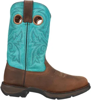 Durango Womens Lady Rebel 10" Waterproof Composite Square Toe