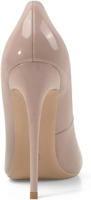Elisabet Tang Women Pumps, Pointed Toe High Heel 4.7 inch/12cm Party Stiletto Heels Shoes