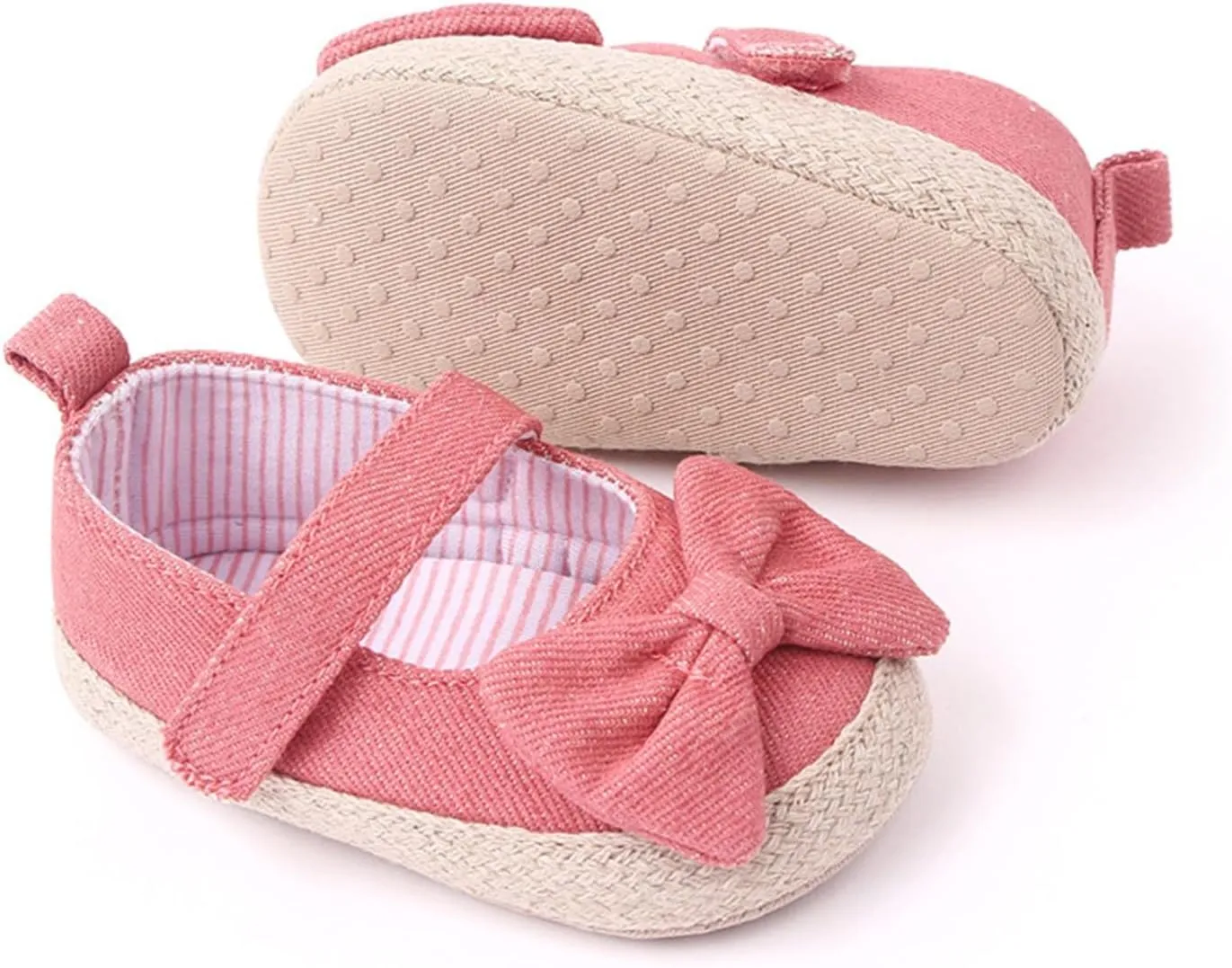 First Walkers Bowknot Flat Shoes for Baby Girls 2025 Summer Stylish Lightweight Platform Princess Cute Dress Shoes
