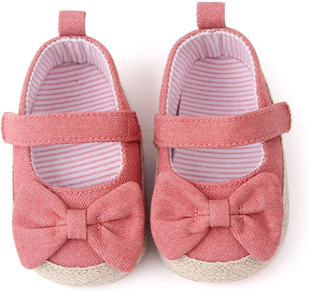 First Walkers Bowknot Flat Shoes for Baby Girls 2025 Summer Stylish Lightweight Platform Princess Cute Dress Shoes