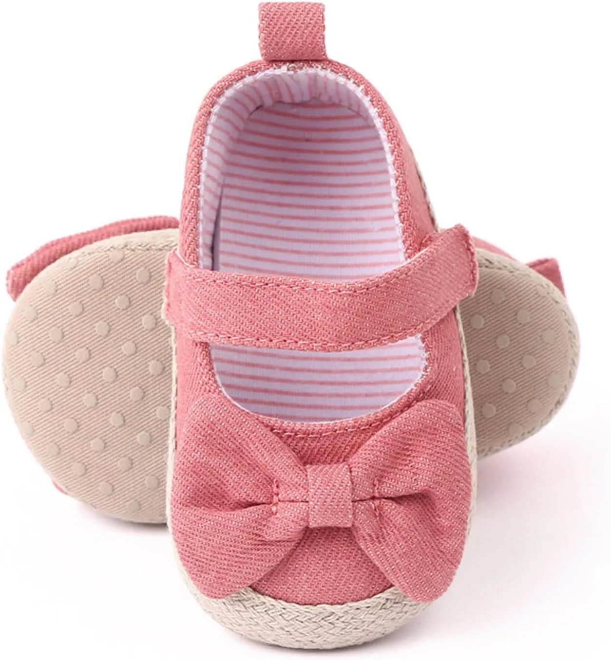 First Walkers Bowknot Flat Shoes for Baby Girls 2025 Summer Stylish Lightweight Platform Princess Cute Dress Shoes