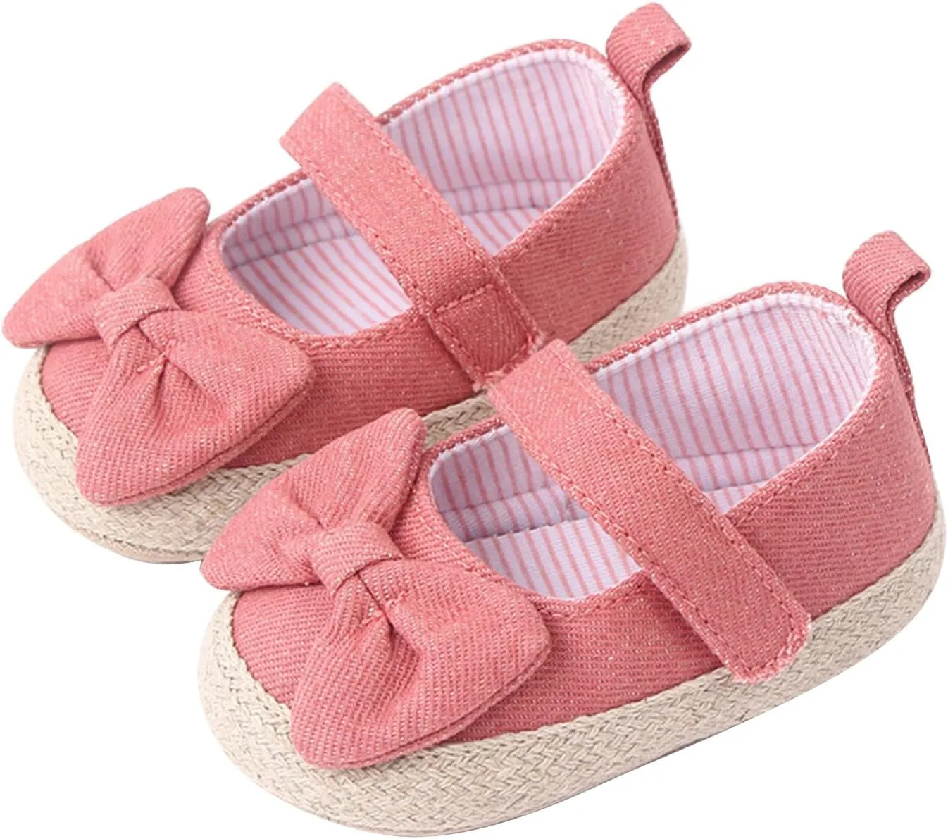 First Walkers Bowknot Flat Shoes for Baby Girls 2025 Summer Stylish Lightweight Platform Princess Cute Dress Shoes