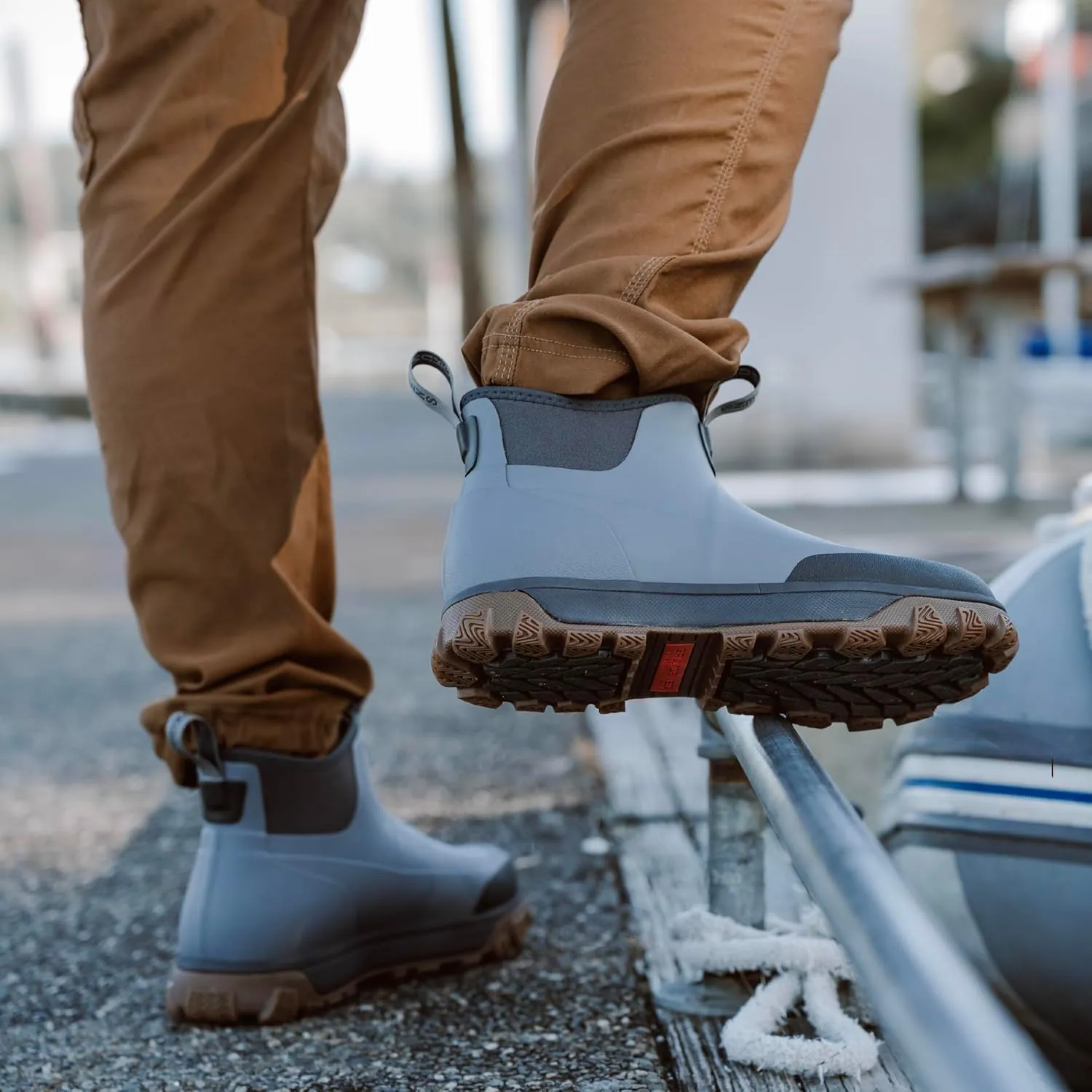 Grundens Mens Deviation 6 Ankle Boot | Durable, Waterproof