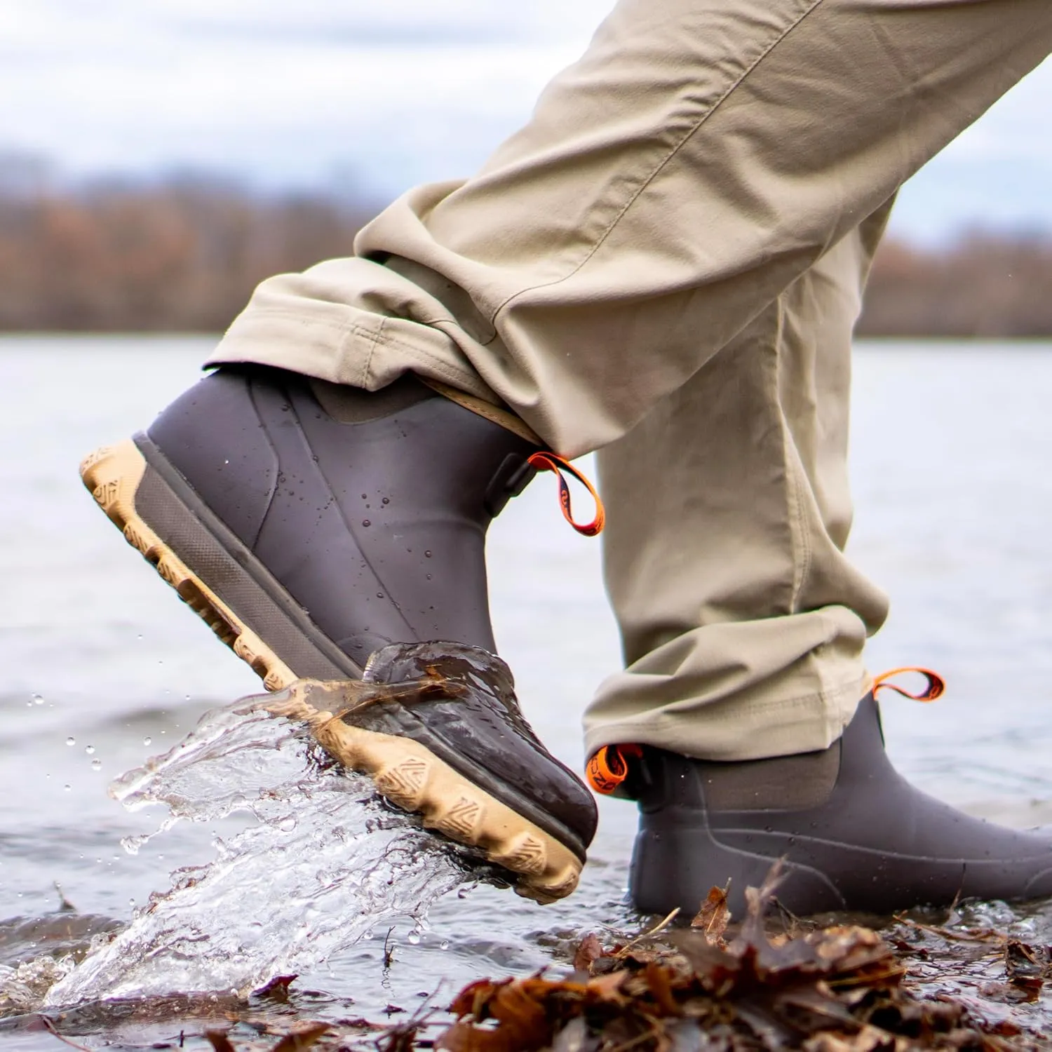 Grundens Mens Deviation 6 Ankle Boot | Durable, Waterproof