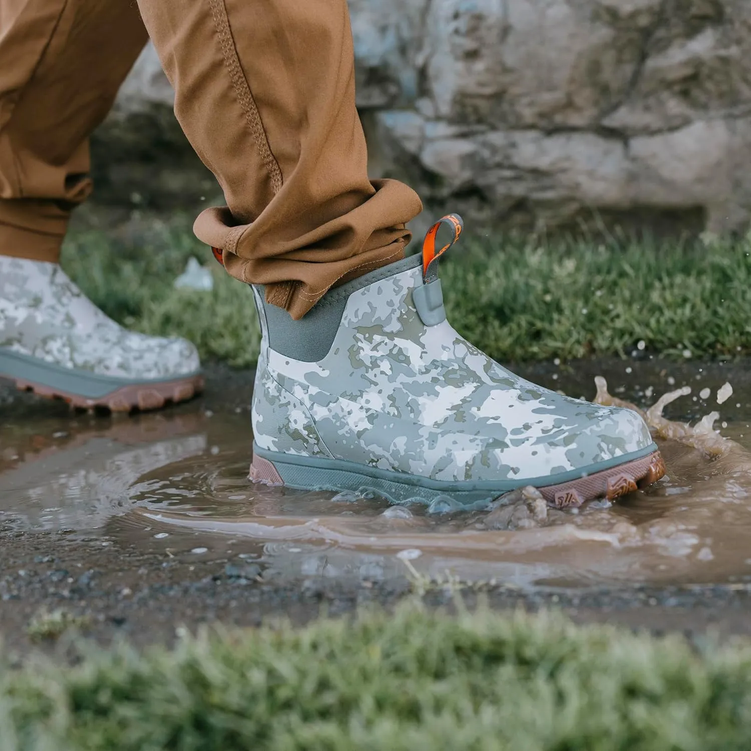 Grundens Mens Deviation 6 Ankle Boot | Durable, Waterproof