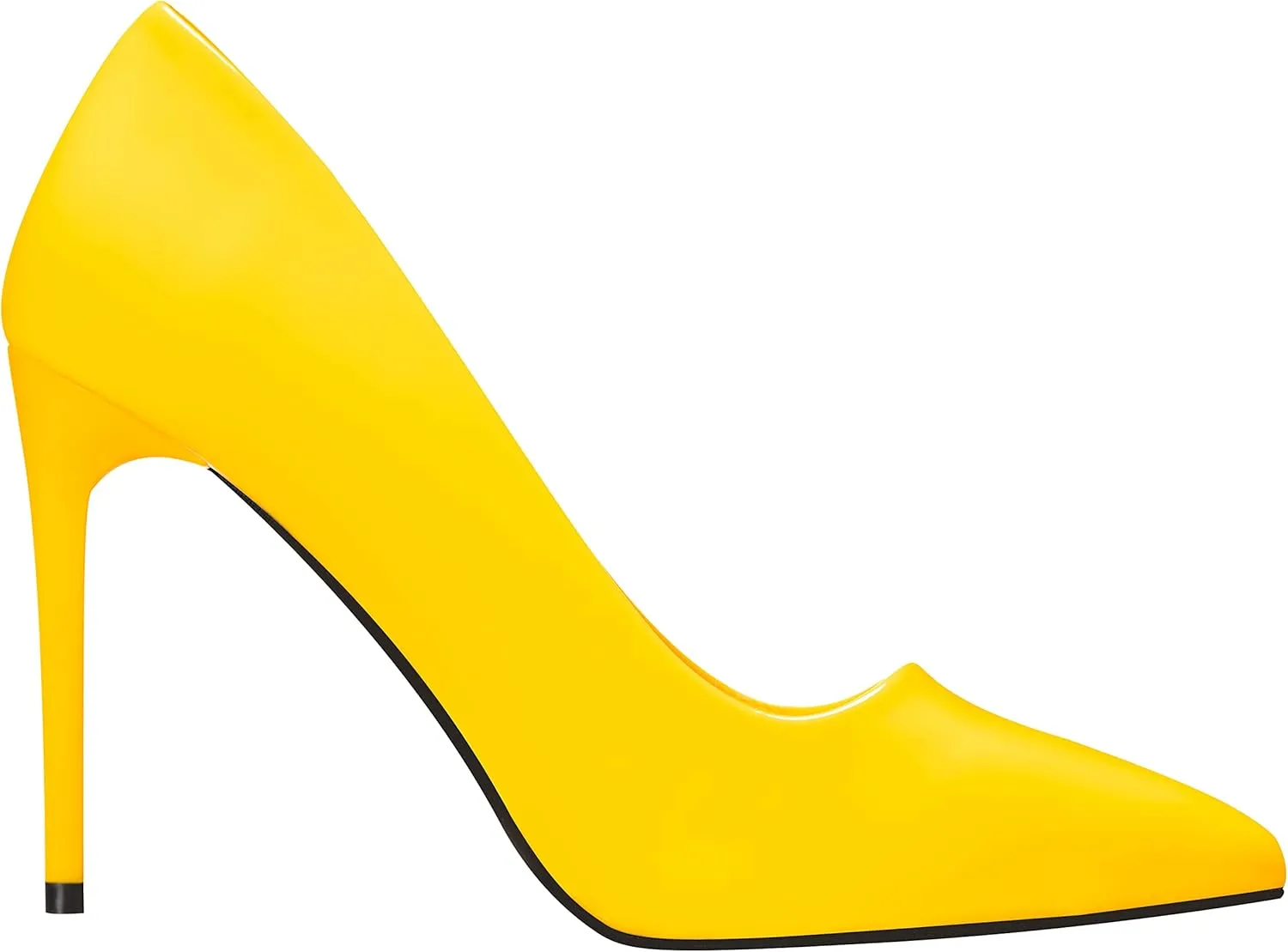 ILLUDE Women's High Heel Pumps Stiletto Heels Pointed Toe Pumps Shoes - Nancy