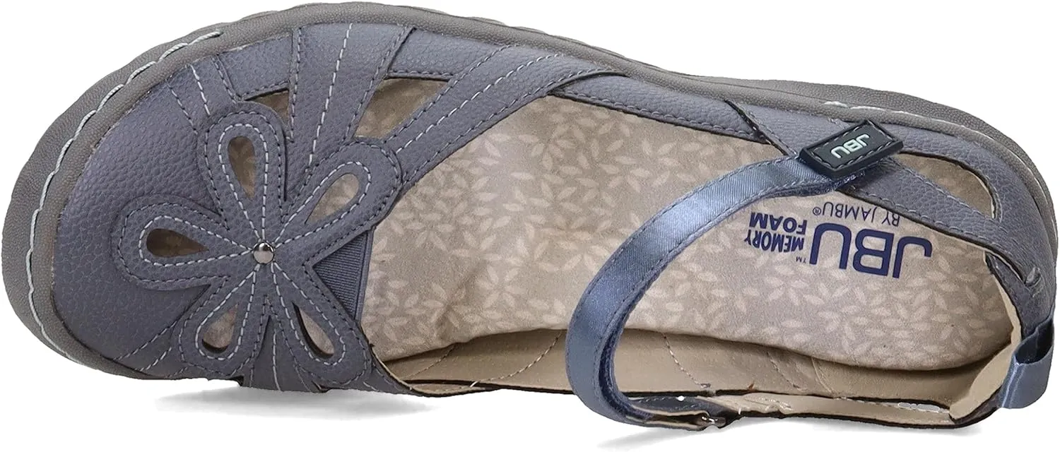 JBU Magnolia Womens Comfort Casual Classic Mary Jane Flats Fashion Shoes