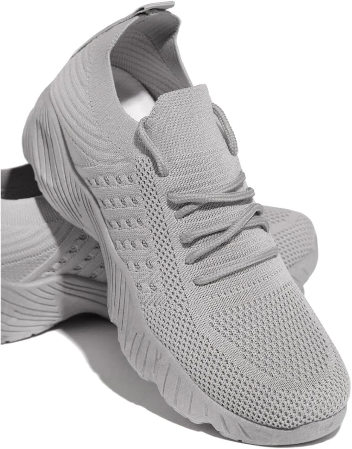 Ladmiple Tennis Shoes Womens Walking Running Lightweight Jogging Sneakers Non Slip Classic Casual Slip On Athletic Gym Shoes
