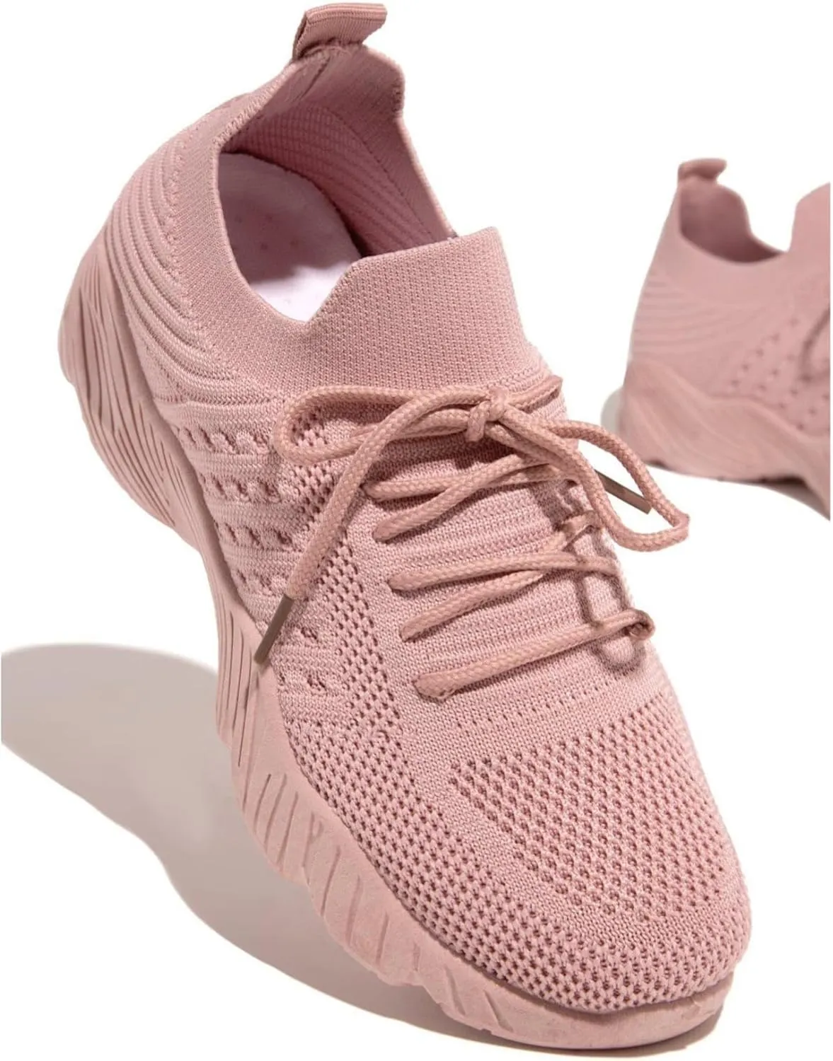 Ladmiple Tennis Shoes Womens Walking Running Lightweight Jogging Sneakers Non Slip Classic Casual Slip On Athletic Gym Shoes