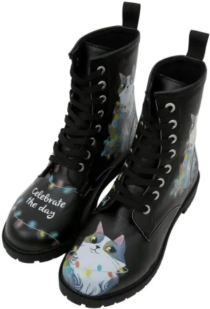 Long Boots for Women  Vegan Leather and Unique Design Womens Winter Boots, Comfortable and Stylish Womens Boots
