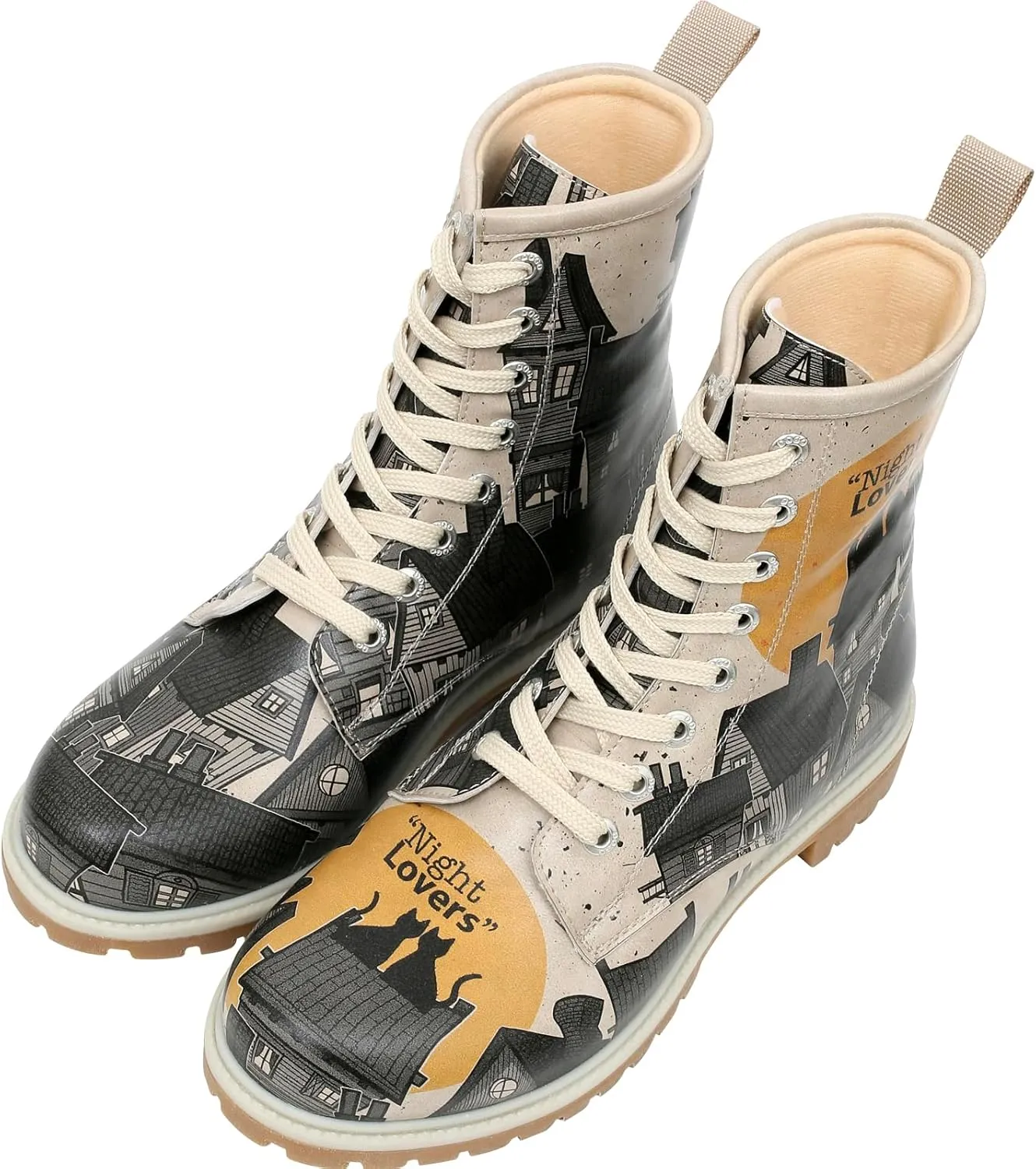 Long Boots for Women  Vegan Leather and Unique Design Womens Winter Boots, Comfortable and Stylish Womens Boots