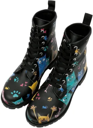Long Boots for Women  Vegan Leather and Unique Design Womens Winter Boots, Comfortable and Stylish Womens Boots