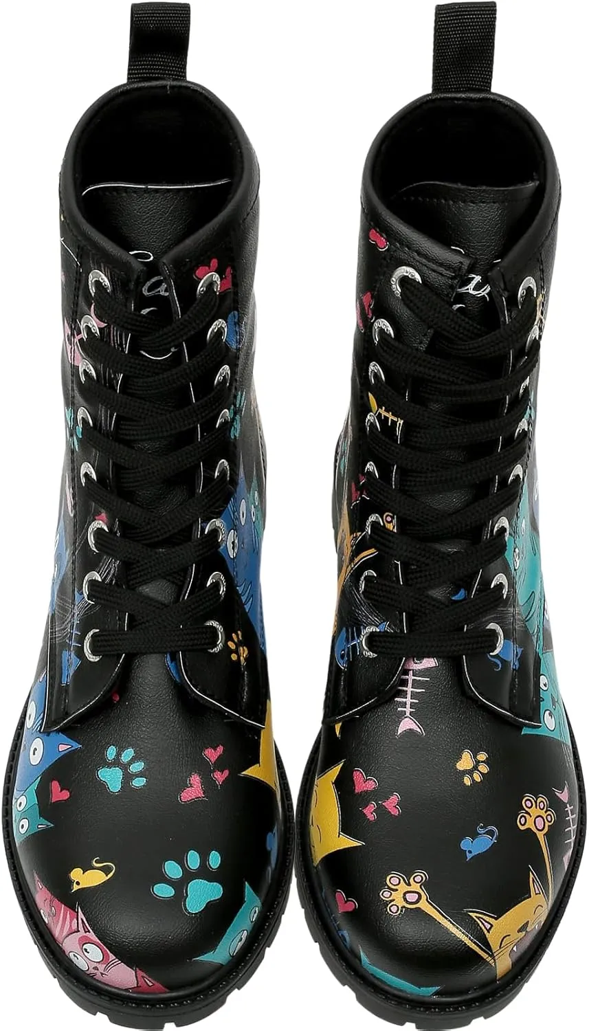Long Boots for Women  Vegan Leather and Unique Design Womens Winter Boots, Comfortable and Stylish Womens Boots