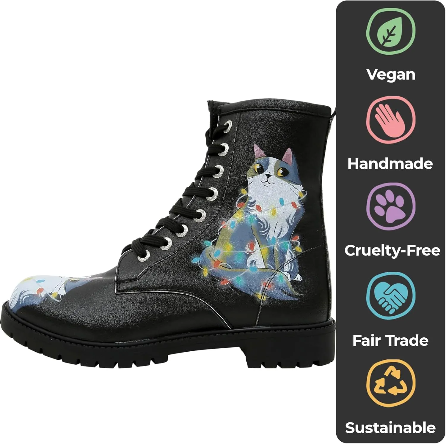 Long Boots for Women  Vegan Leather and Unique Design Womens Winter Boots, Comfortable and Stylish Womens Boots