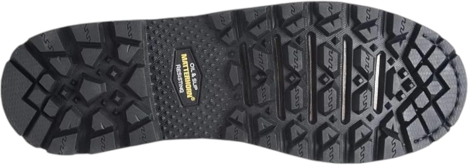 Matterhorn Mens I-Beam 12 WP Carbon Comp Toe D30 Internal Metguard, EH Rated, Durable Leather, Slip-Resistant Outsole