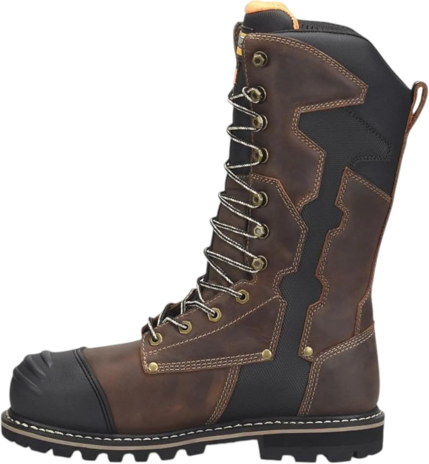 Matterhorn Mens I-Beam 12 WP Carbon Comp Toe D30 Internal Metguard, EH Rated, Durable Leather, Slip-Resistant Outsole