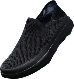Men's Arch Support Insole Shoes Comfortable Breathable Slip On Sneaker Comfortable & Light-Weight Stretch Shoes