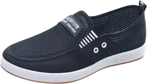 Men's Breathable Barefoot Shoes Comfortable Breathable Slip On Sneaker Comfortable & Light-Weight Stretch Shoes