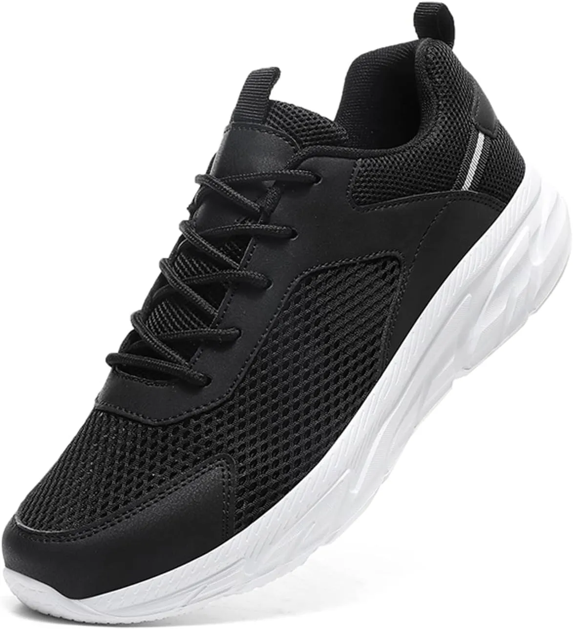Men's Classic Casual Jogging Sneakers Portable Non Slip Fitness Workout Shoe Athletic Fashion Sneakers for Men