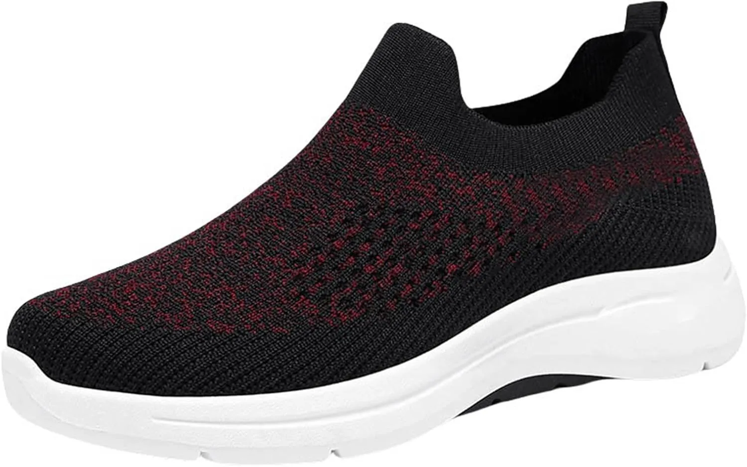 Mens Oxfors Casual Fashion Slip on Shoes Dress Business Sneakers Mesh Comfortable Lightweight Workout Footwear