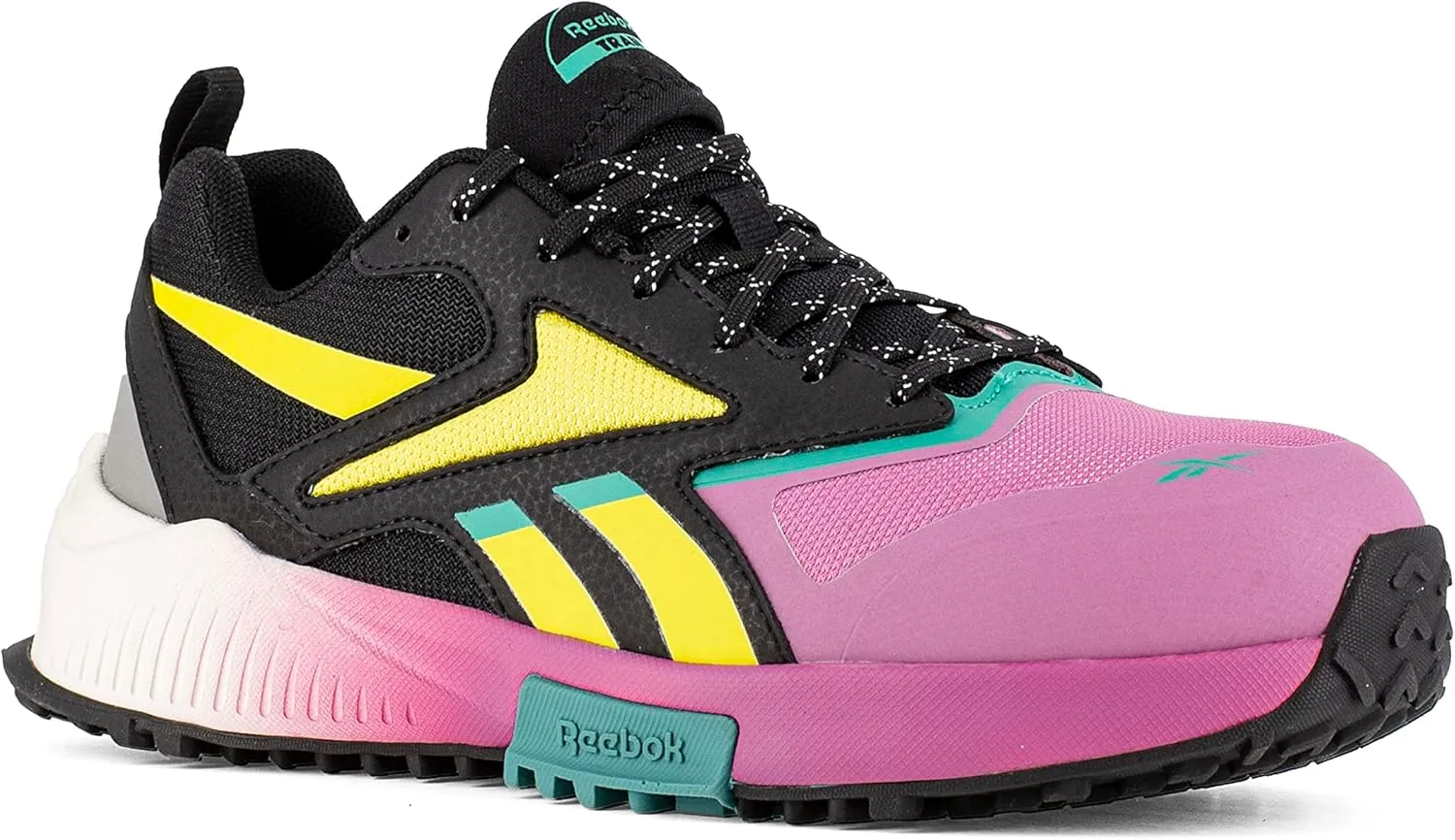 Reebok Women's Rb396 Lavante Trail 2 Work Construction Shoe Black Safety