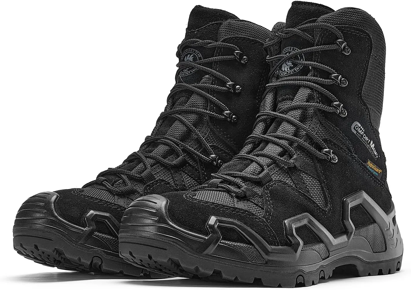 ROCKROOSTER Tactical Boots for men, Comfortable Anti-Fatigue Tech, Durable, Quick Dry Combat Boots