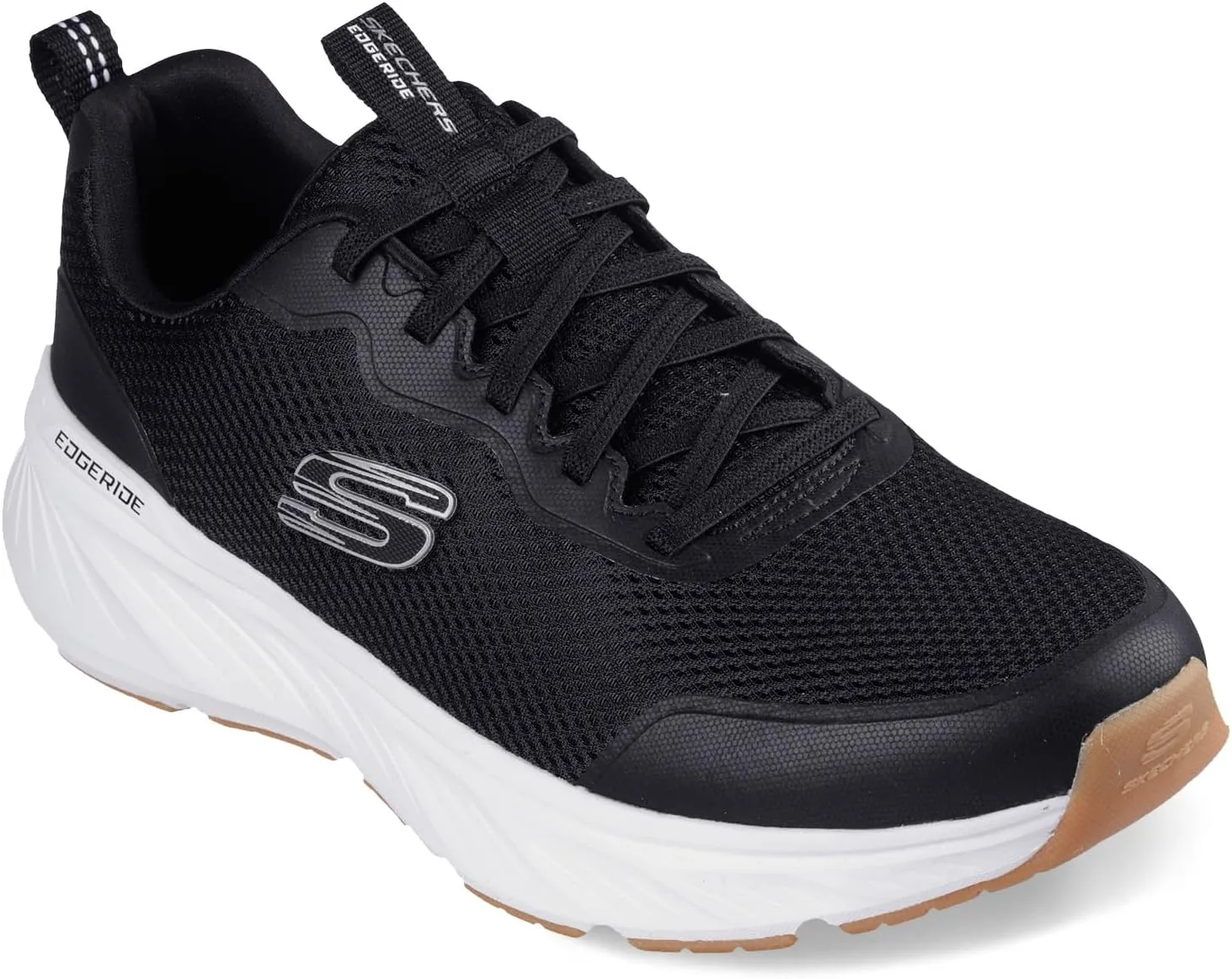Skechers Men's, Relaxed Fit: Edgeride - Rekze Sneaker Black/White