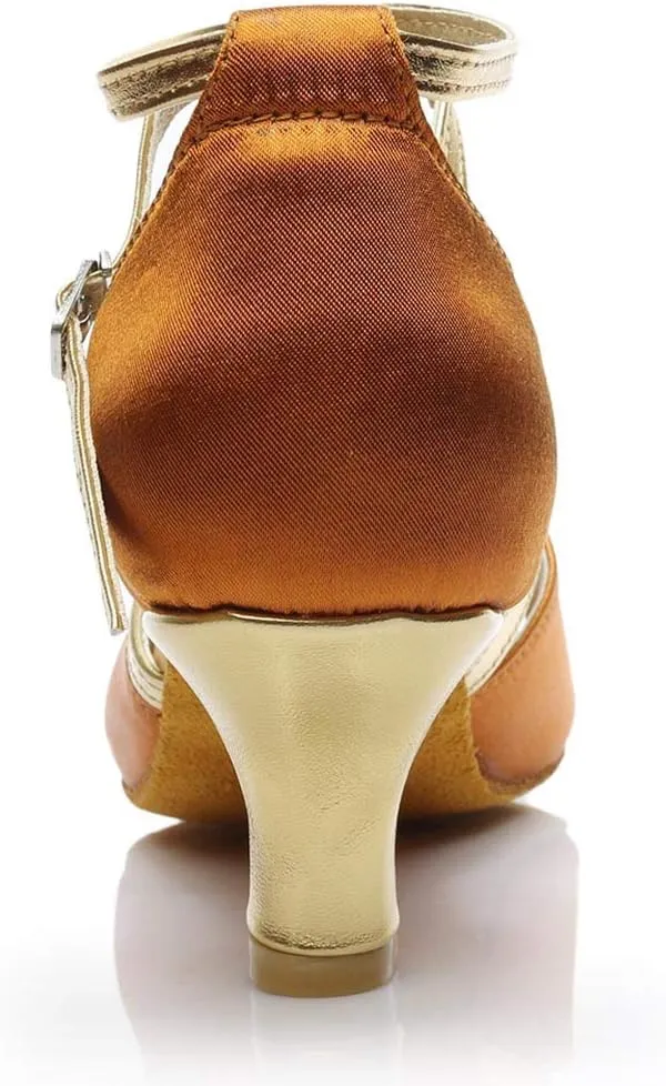 Solid Shoes Dance Prom Fashion Women's Sandals Latin Ballroom Women's Sandals for Walking Shoes
