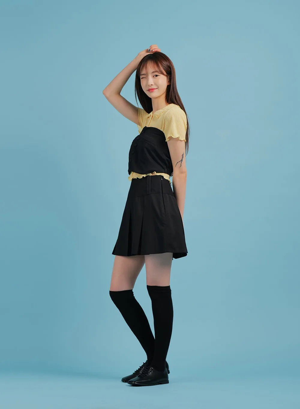 Tailored Pant Design Tube Top BA27