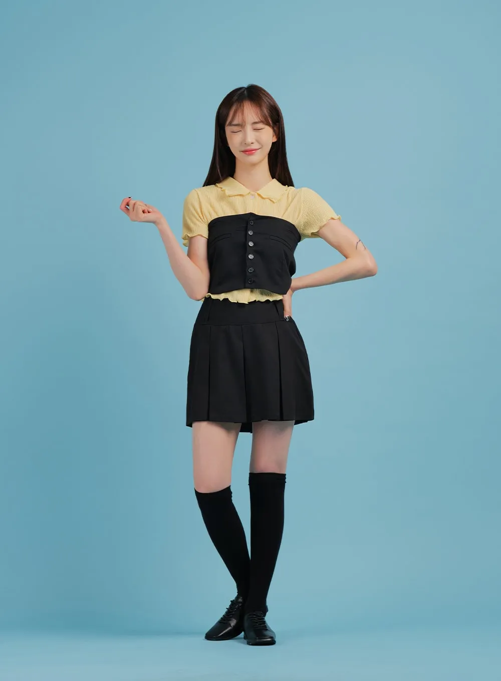 Tailored Pant Design Tube Top BA27