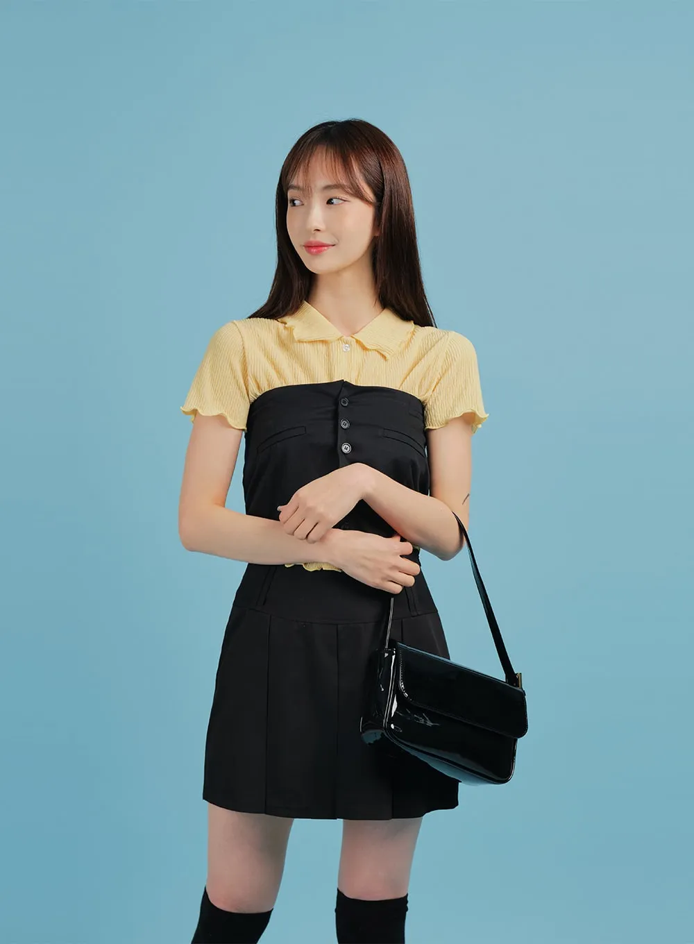 Tailored Pant Design Tube Top BA27