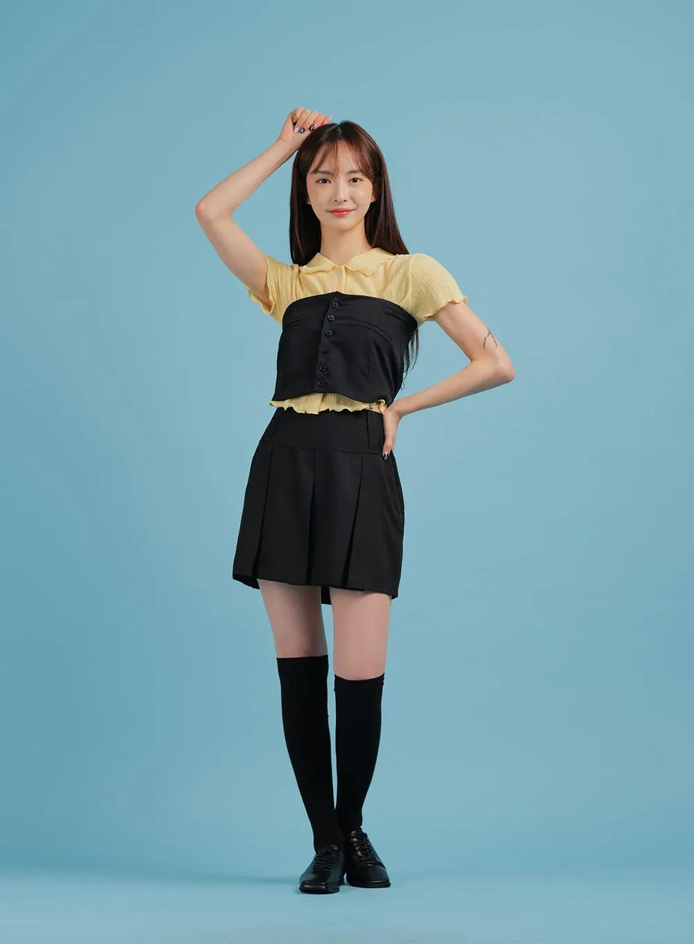 Tailored Pant Design Tube Top BA27