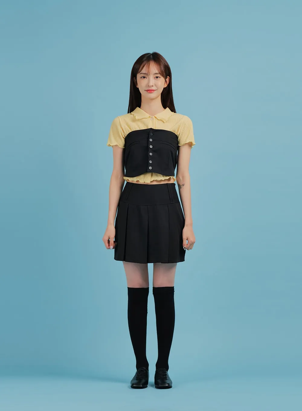 Tailored Pant Design Tube Top BA27